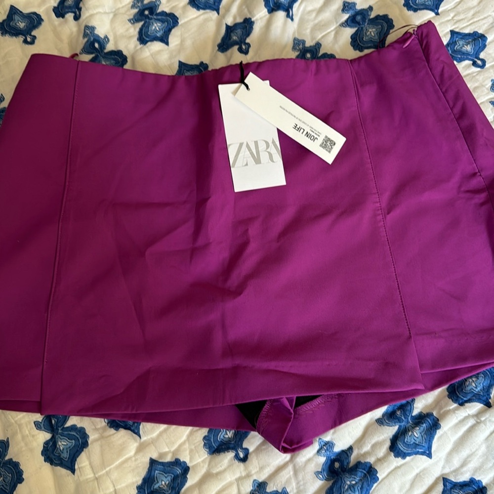 Zara skorts new with tags